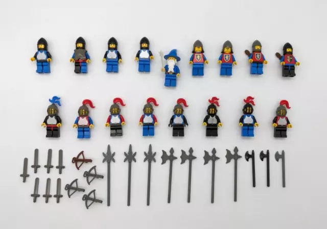 LEGO® Castle 17 Minifiguren Figuren Minifigures Minifigs Figures Knights Ritter