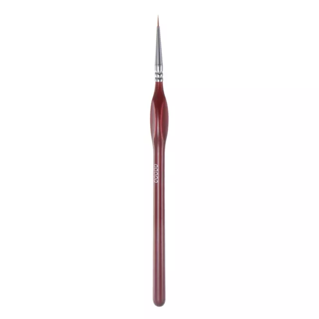 Detail Paint Brushes 6mm Nylon Hair Miniature Painting Brush(00000#), Red