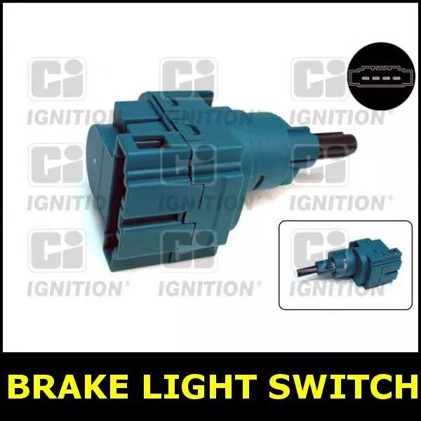 Brake Light Switch FOR SKODA OCTAVIA 180bhp 1U 1.8 01->06 CHOICE1/2 Green QH