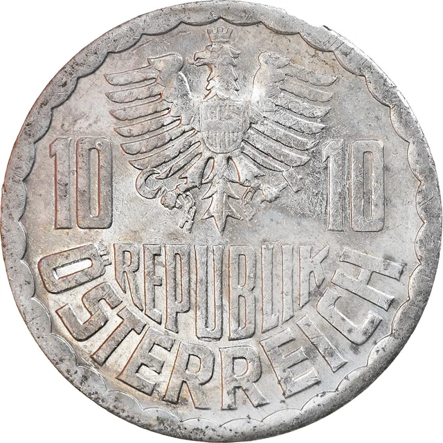 [#799322] Coin, Austria, 10 Groschen, 1991, Vienna, VF, Aluminum, KM:2878