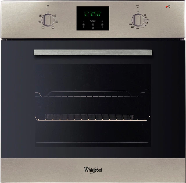 Whirlpool Forno Incasso Elettrico Ventilato Multifunzione Classe A 60cm AKP446IX