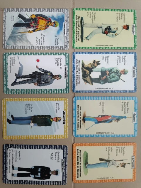 Calendarietti guardia di Finanza
