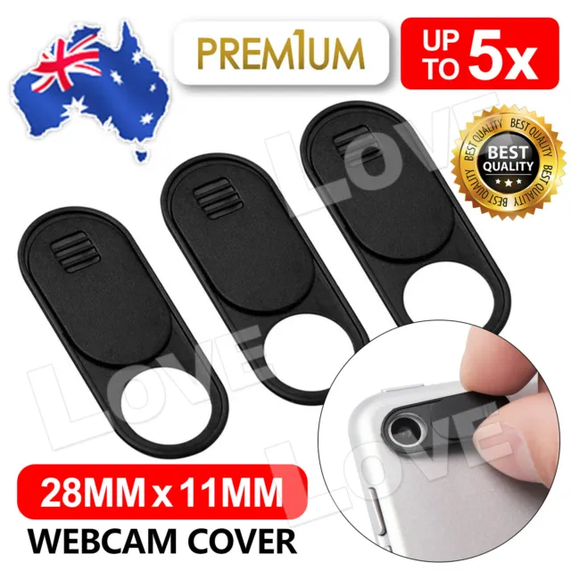 1/3/5x Webcam Slider Camera Cover Protect Laptop Phone Tablet Privacy