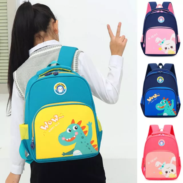 Cartoon Baby Kids Boys Girls Dinosaur Backpack Bag Children Cute Schoolbag