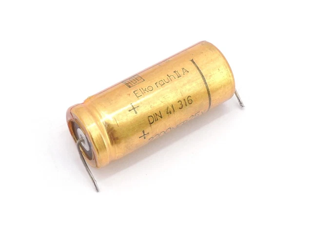 Condensatori Elettrolitici ROE EKM 22uF 40V, 10 Pezzi, Radiale Made In Germany