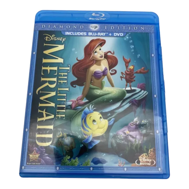 The Little Mermaid Blu-ray/DVD 2013 2-Disc Set Diamond Edition