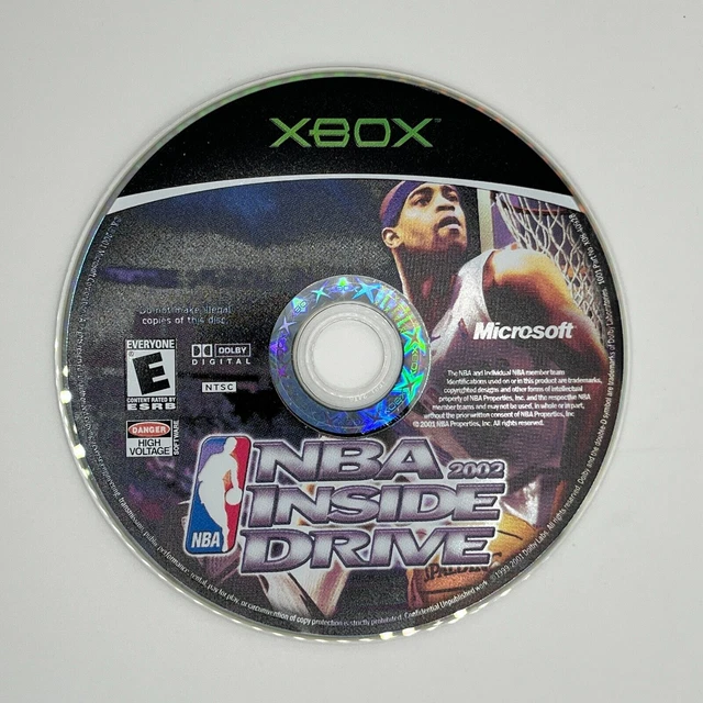 NBA INSIDE DRIVE 2002 (Microsoft Xbox, 2002) DISC ONLY EUR 6,85