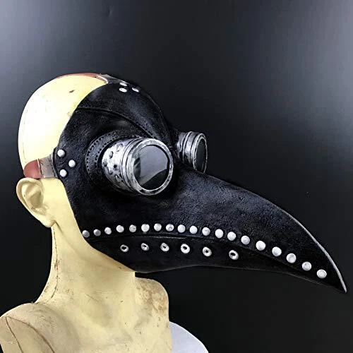 Achort Masque Halloween Peste Médiévale Docteur Médecin MasqueLong Nez/Rétro ...