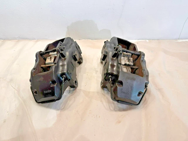 2007-2015 Vw Touareg Porsche Cayenne Audi Q7 Front Brembo Brake Calipers Oem