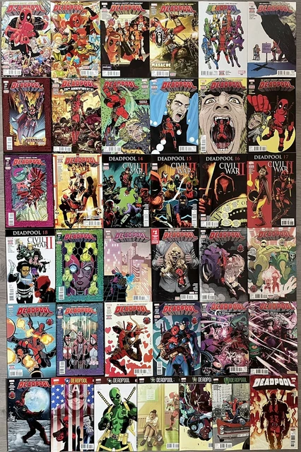 Deadpool #1-36 + 3.1 + Annual Complete Series/Set (2016) Vol 4 Marvel Comics