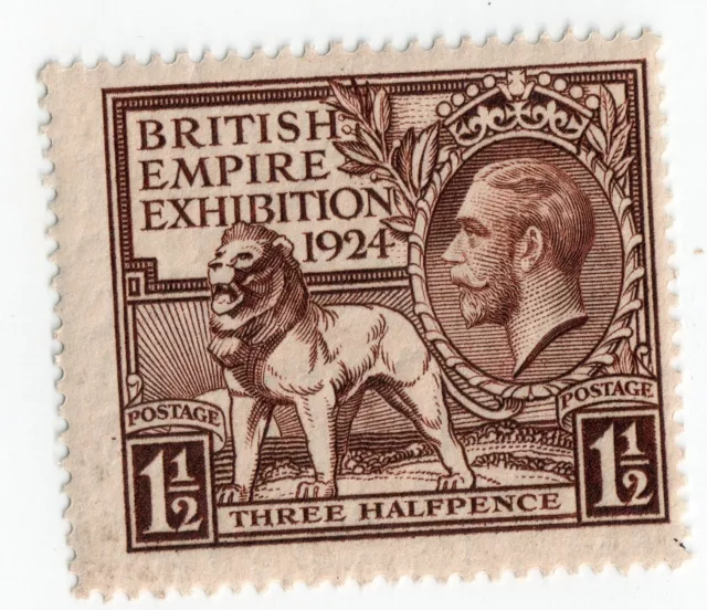 Great Britain 186  1½d  Brown MNH OG