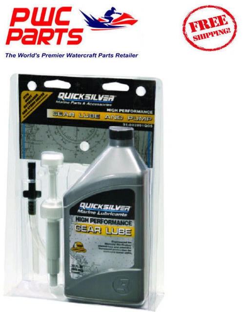 MERCURY OUTBOARD LOWER Unit Gear Lube Change Kit 802891Q05 858064Q01