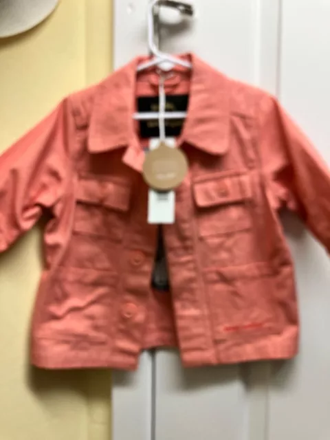 NWT mini rodini crocro safari jacket 80/86