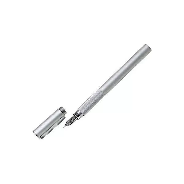 MUJI Aluminum round Fountain Pen fine nib Japan