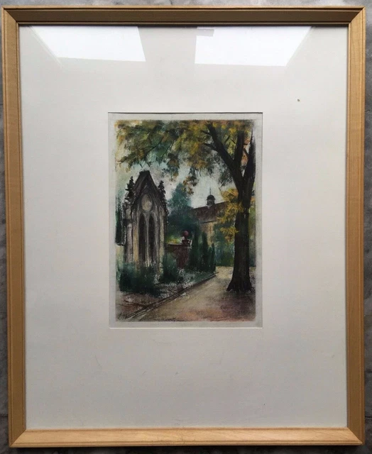 Franz Ehmke 1928 -2018 GDR Painter°  Old Apple Tree At Möllersfelde