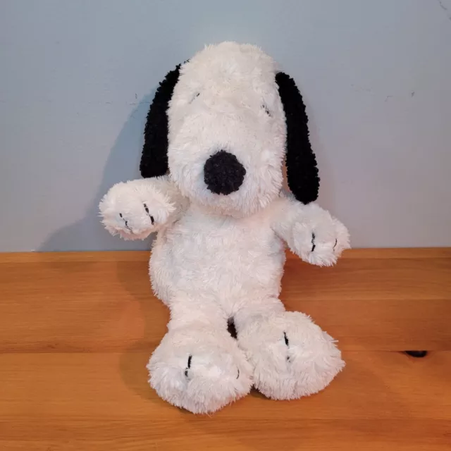 Lambs & Ivy Peanuts Snoopy Stuffed Animal Plushie 14-inch with Blue Collar Dog