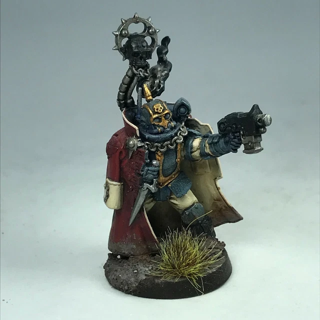 Elysian Drop Troop Commander Imperial Guard Painted - Warhammer 40K X7136