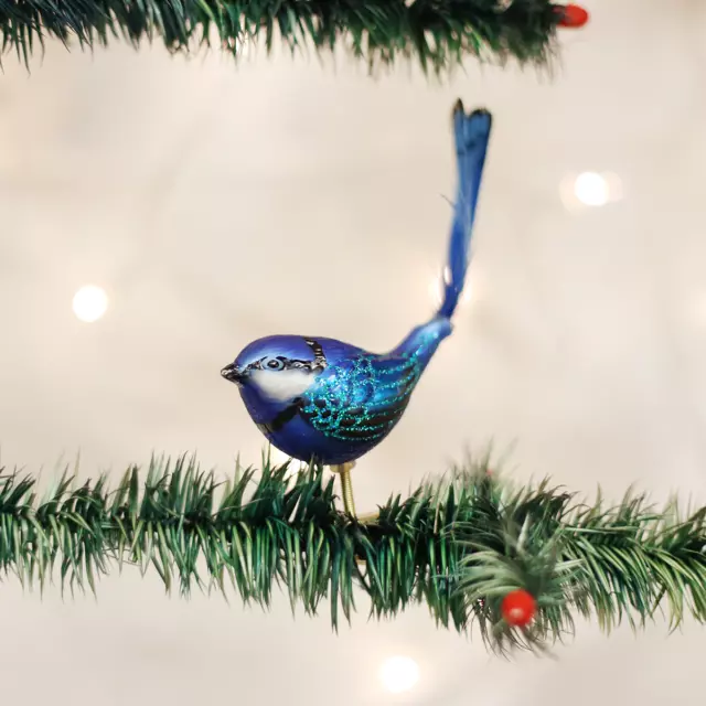 Old World Christmas - Fairy Wren Clip On - 18091