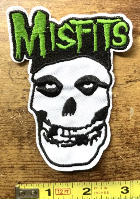 Misfits Patch Rock Band Metal Jacket Sew on Iron On Punk Gift