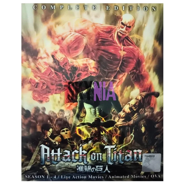 Action Attack Attack On Titan Movie Full Movie DVD ANIME ATTACK - Main Image