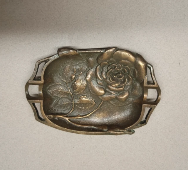 Cendrier Vide-poche Art Déco En Bronze – France – Bon état