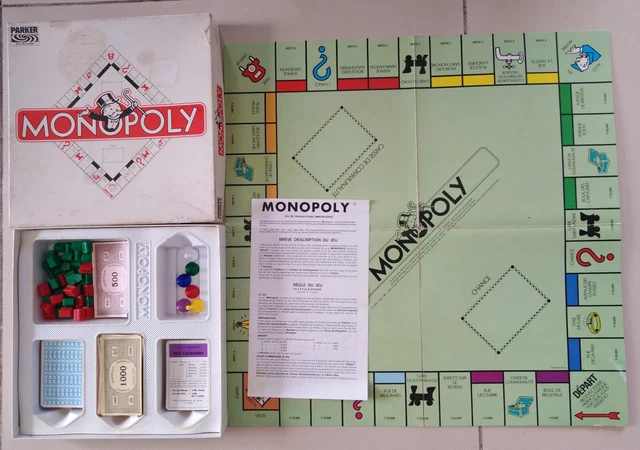 Jeu De Société Vintage Cannon Noir – Parker, Complet, édition Française 1979, état Moyen