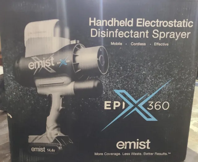 Emist EPIX360 Electrostatic Disinfectant Sprayer Cordless Handheld