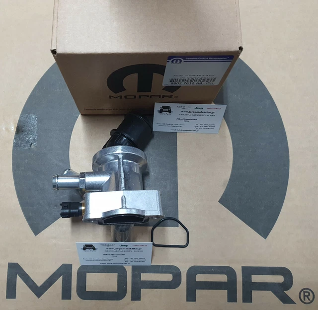 THERMOSTAT JEEP WRANGLER 20072010 2.8 CRD New Genuine Mopar 68027612AA