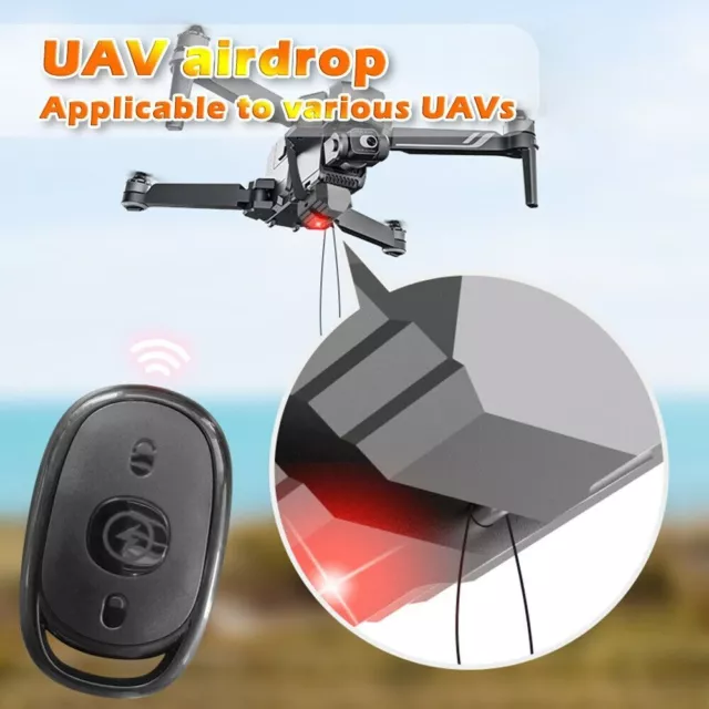 Dropper Drop Drone Airdrop d'UAV Accessoires de lanceur Télécommande For DJI