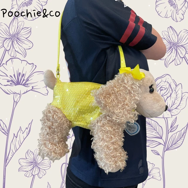 Yellow Sequence Puppy & co  Kids Purse with shoulder Strap NWOT