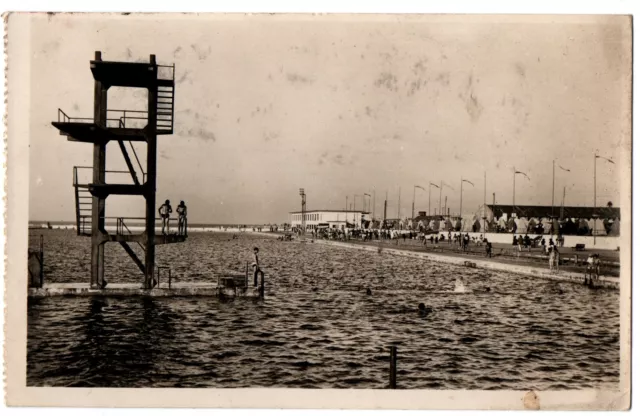 CPSM PF MAROC - CASABLANCA - La Piscine. Le Grand Bassin