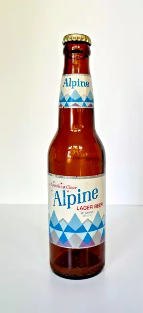 Alpine Lager Beer Bottle 12Oz - Potosi, Wi.