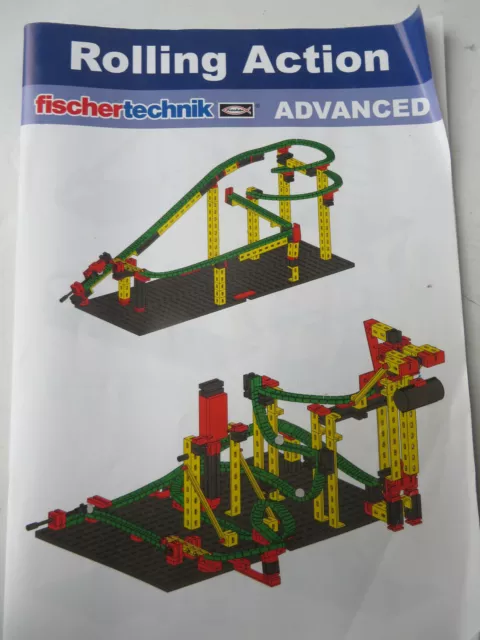 FischerTechnik ADVANCED Rolling Action Kugelbahn Kinder 7+ Spielzeug Baukasten