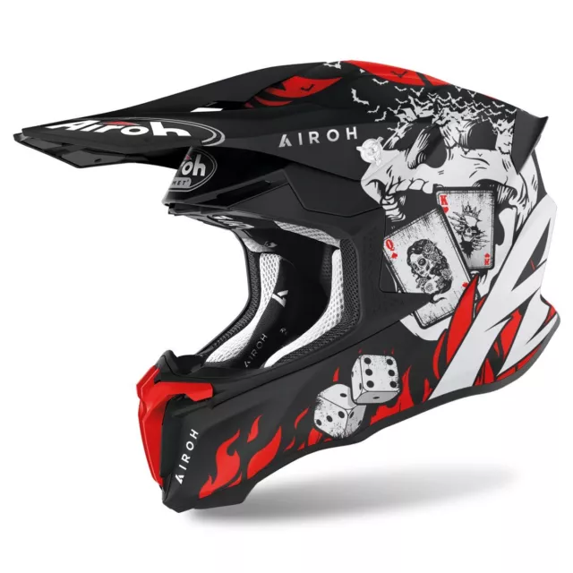 Casque Off Road Airoh TWIST 2.0 Hell Matt