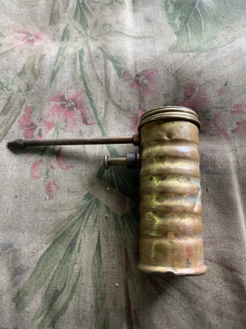Vintage Eagle brass oiler
