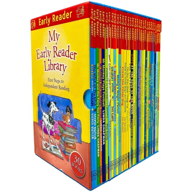 Library First Steps to Independent Reading My Early Reader 30 Books Box Set