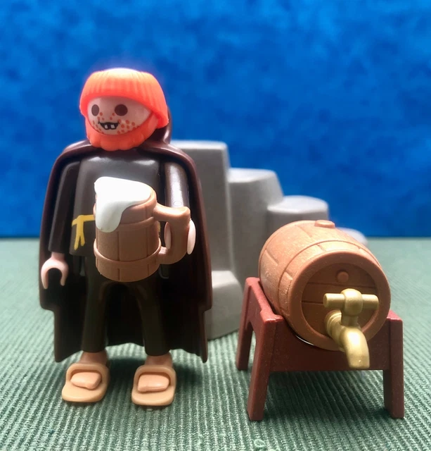 playmobil-chevalier-crois-moine-base-3631-tonnelet-bi-re-ch-teau