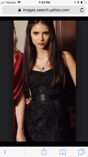 ASO ELENA GILBERT / Katherine Pierce Adrianna Papell Dress Size 2/4 $65.00  - PicClick