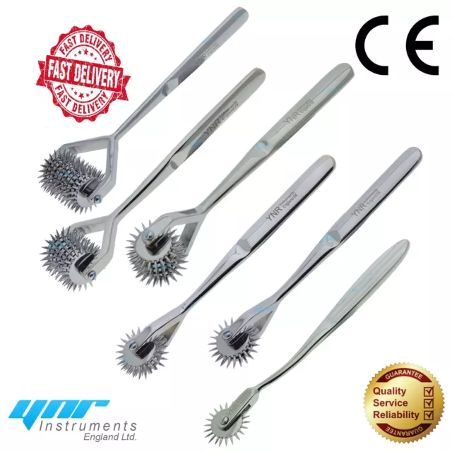 YNR® Wartenberg Pinwheel Sensory Stimulate Neurological Physio Pin Diagnostic CE