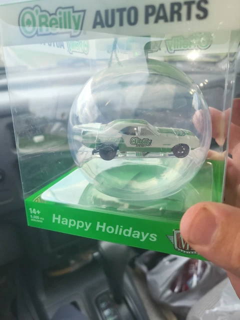 2023 M2 MACHINES O'Reilly Exclusive Christmas Ornament 1971 Dodge