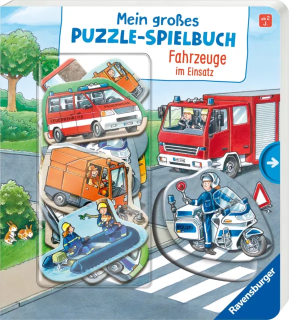 Ralf Butschkow Mein großes Puzzle-Spielbuch: Fahrzeuge im Einsatz 2