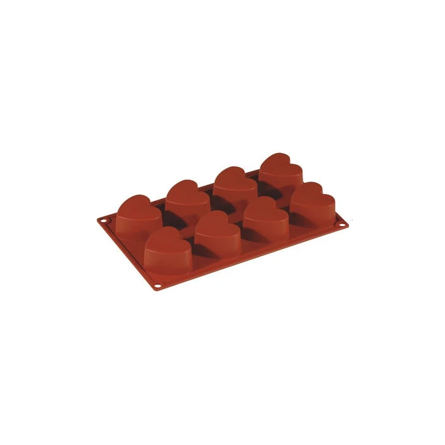 Stampo Cuore Multiporz. 8 Impr. Formaflex PAVONI
