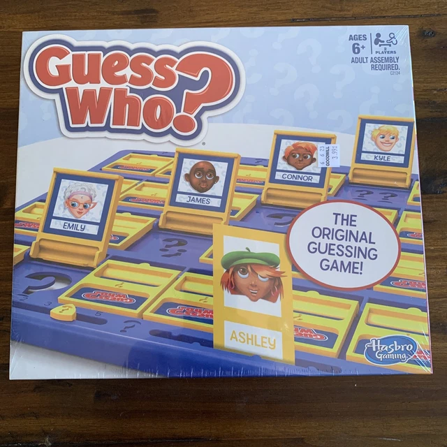 GUESS WHO? CLASSIC Family Board Game by Hasbro Gift Idea brand new $14.