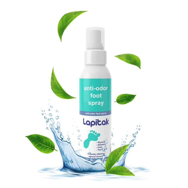 Shoe Deodorizer and Foot Spray - Shoe Odor Eliminator & Smell Remover for Feet