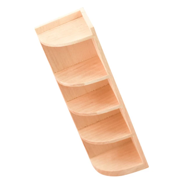Mini Armario Esquina Maderas Blanco Salón Mini Organizador Soporte De Madera