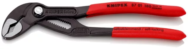 Knipex 87 01 180 Cobra Pince Avec Anti-dérapant Kunststof