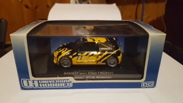 renault clio sport trophy 1/43e universal hobbies