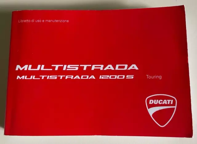 Manuale Di Uso E Manutenzione Ducati Multistrada 1200S 2013