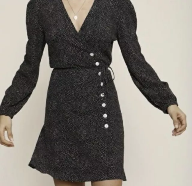 ROUJE GABINETTE MINI dress polka dot pattern size 34 95.00