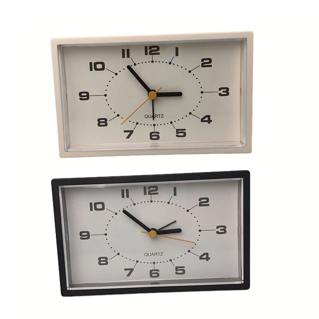 Réveil Analogique Vintage RÉVEIL DE CHEVET Style Vintage Silencieux Sans Tic -tac Avec Fonction Horloge Chevet Veilleuse